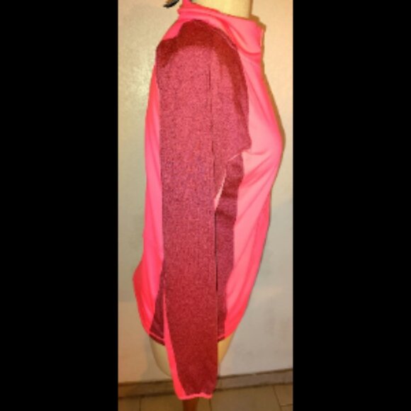 Victoria’s Secret PINK ULTIMATE 1/2 Zip Long Sleeve Pullover Pink Size Medium At - Picture 7 of 12